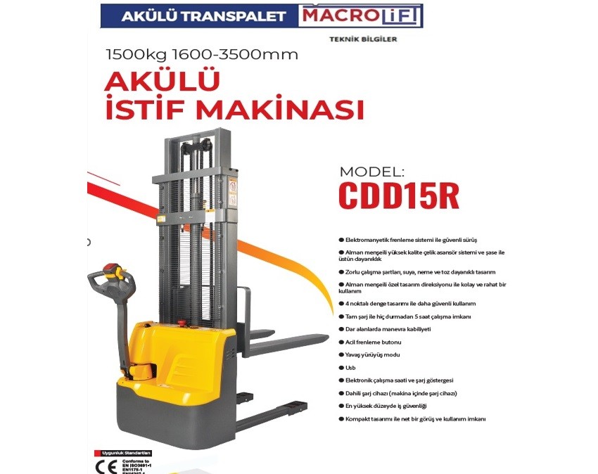 Akülü İstif Makinası Profesyonel