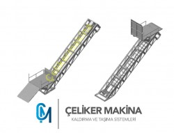 Halatlı Merdiven Asansörü 250 kg