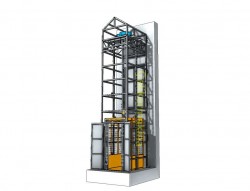 Halatlı Yük Asansörü 500 kg