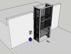 Çift Pistonlu Hidrolik Asansör 2 Ton