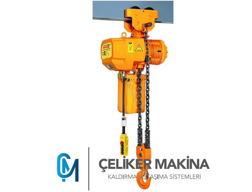 Elektrikli Vinç 3 Ton