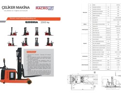 AKÜLÜ İSTİF MAKİNASI 2 TON 5,5 MT