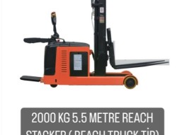 AKÜLÜ İSTİF MAKİNASI 2 TON 5,5 MT